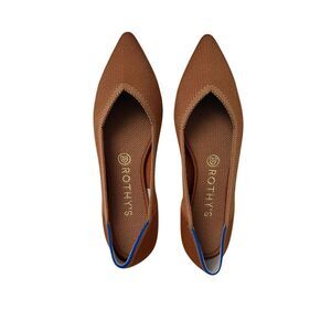 NWOT Rothy's Womens Fawn The Point Slip On Knit Pointed Ballet Flats Size 8.5